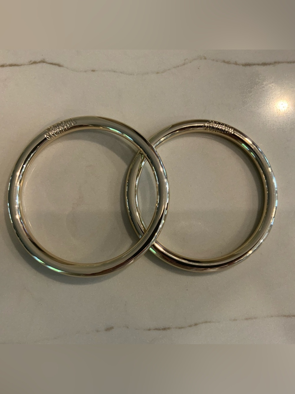 JEAN PAUL GAULTIER Metal Hoop Bangles (Set of 2)